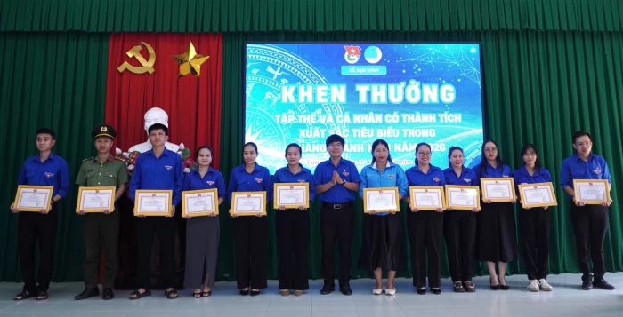 Đoàn xã Vạn Ninh tổng kết Tháng Thanh niên năm 2026