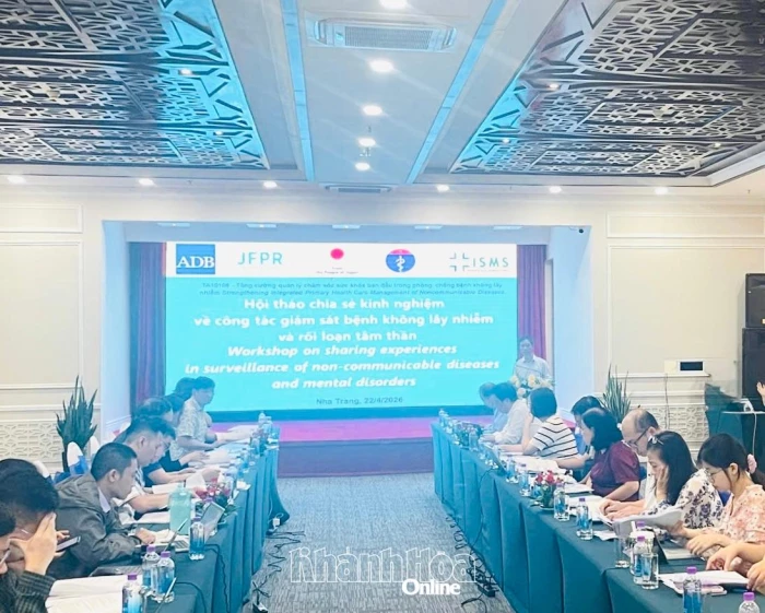 Hội thảo chuyên đề giám sát bệnh không lây nhiễm và rối loạn tâm thần