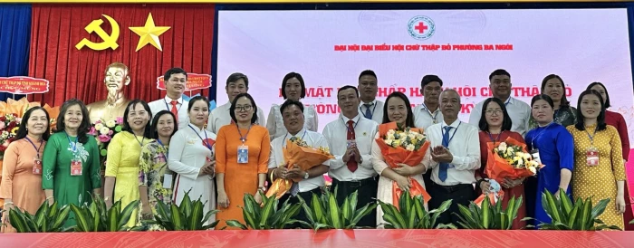 Đại hội đại biểu Hội Chữ thập đỏ phường Ba Ngòi lần thứ I