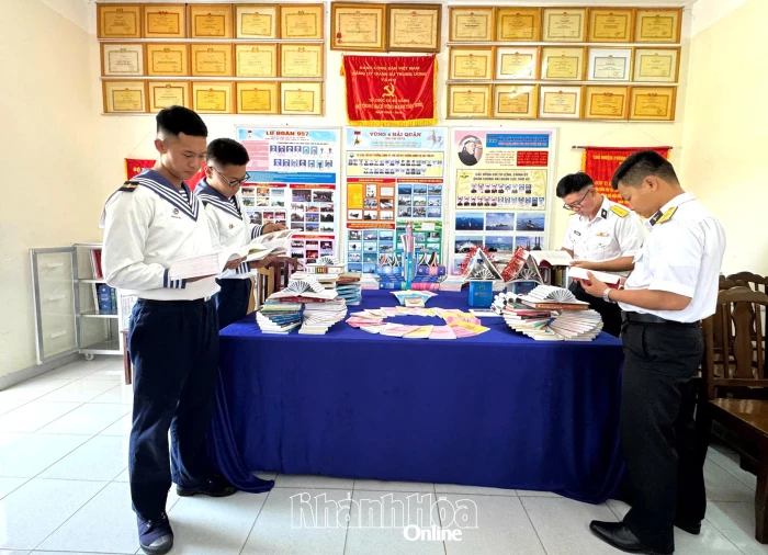 Lữ đoàn 957 tổ chức nhiều hoạt động hưởng ứng Ngày Sách và Văn hóa đọc Việt Nam