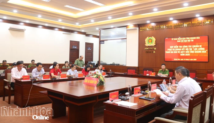 Chung kết hội thi Lực lượng bảo vệ an ninh, trật tự ở cơ sở giỏi tỉnh Khánh Hòa sẽ diễn ra vào ngày 15-4