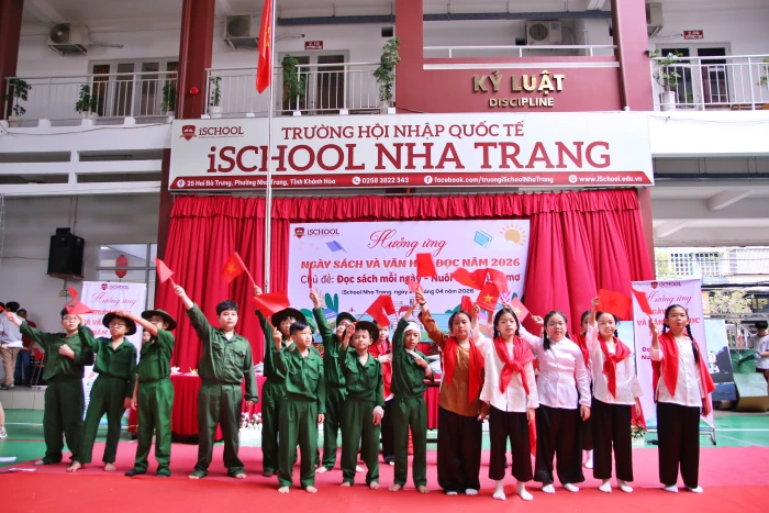 Trường iSchool Nha Trang tổ chức Ngày hội Sách và Văn hóa đọc năm 2026