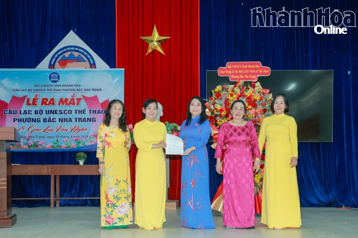 Ra mắt Câu lạc bộ UNESCO thể thao phường Bắc Nha Trang