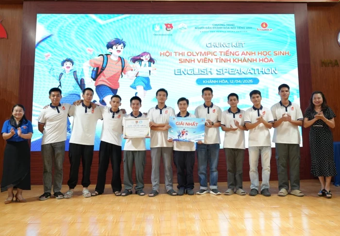 Chung kết Olympic Tiếng Anh học sinh, sinh viên tỉnh Khánh Hòa, bảng sinh viên