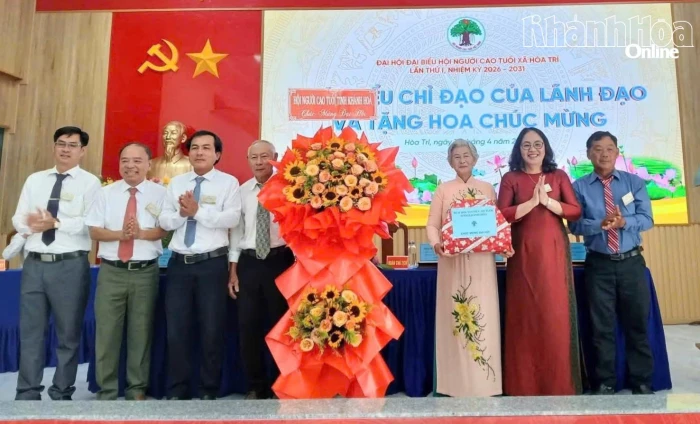 Đại hội đại biểu Hội Người cao tuổi xã Hòa Trí lần thứ I