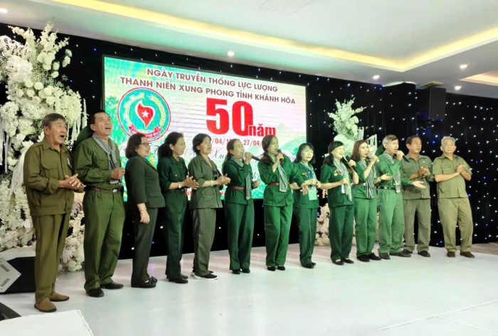 Kỷ niệm 50 năm Ngày truyền thống lực lượng thanh niên xung phong Khánh Hòa