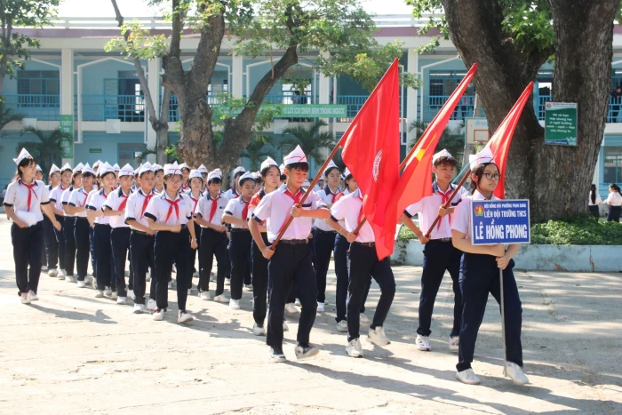 Hội đồng Đội phường Phan Rang tổ chức cuộc thi Nghi thức Đội cấp phường năm học 2025 - 2026