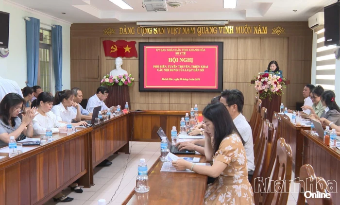 Phổ biến Luật Dân số đến các xã, phường, đặc khu