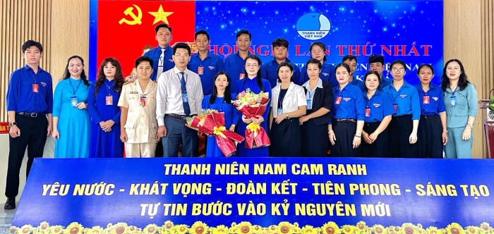 Đại hội đại biểu Hội Liên hiệp Thanh niên Việt Nam xã Nam Cam Ranh lần thứ I