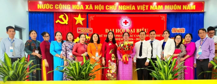 Đại hội đại biểu Hội Chữ thập đỏ phường Bắc Cam Ranh lần thứ I