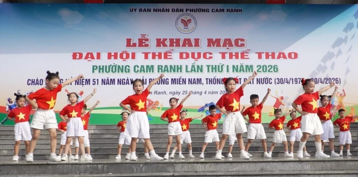 Phường Cam Ranh khai mạc Đại hội Thể dục thể thao lần thứ I