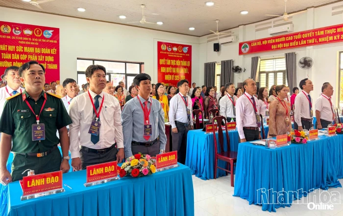 Đại hội đại biểu Hội Người cao tuổi phường Đông Ninh Hòa lần thứ I