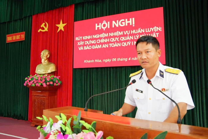 Trung tâm Bảo đảm Kỹ thuật 719 rút kinh nghiệm thực hiện các nhiệm vụ