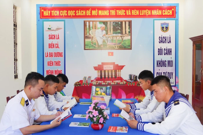 Trung tâm Bảo đảm kỹ thuật 719 kiểm tra trình độ kỹ năng nghề, hưởng ứng Ngày Sách và Văn hóa đọc Việt Nam