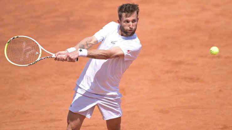 Rome Open: Chiến thắng lịch sử cho tay vợt người Pháp Moutet