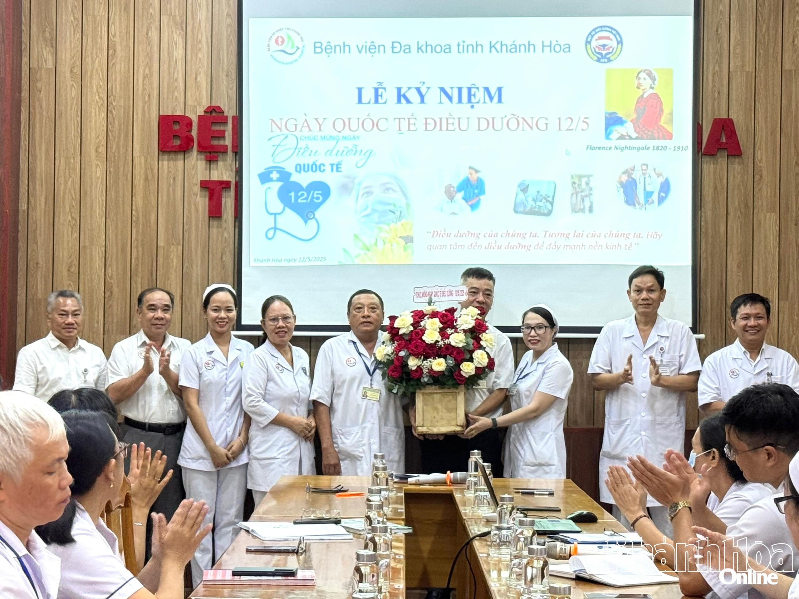 Bệnh viện Đa khoa tỉnh Khánh Hòa kỷ niệm Ngày Quốc tế Điều dưỡng