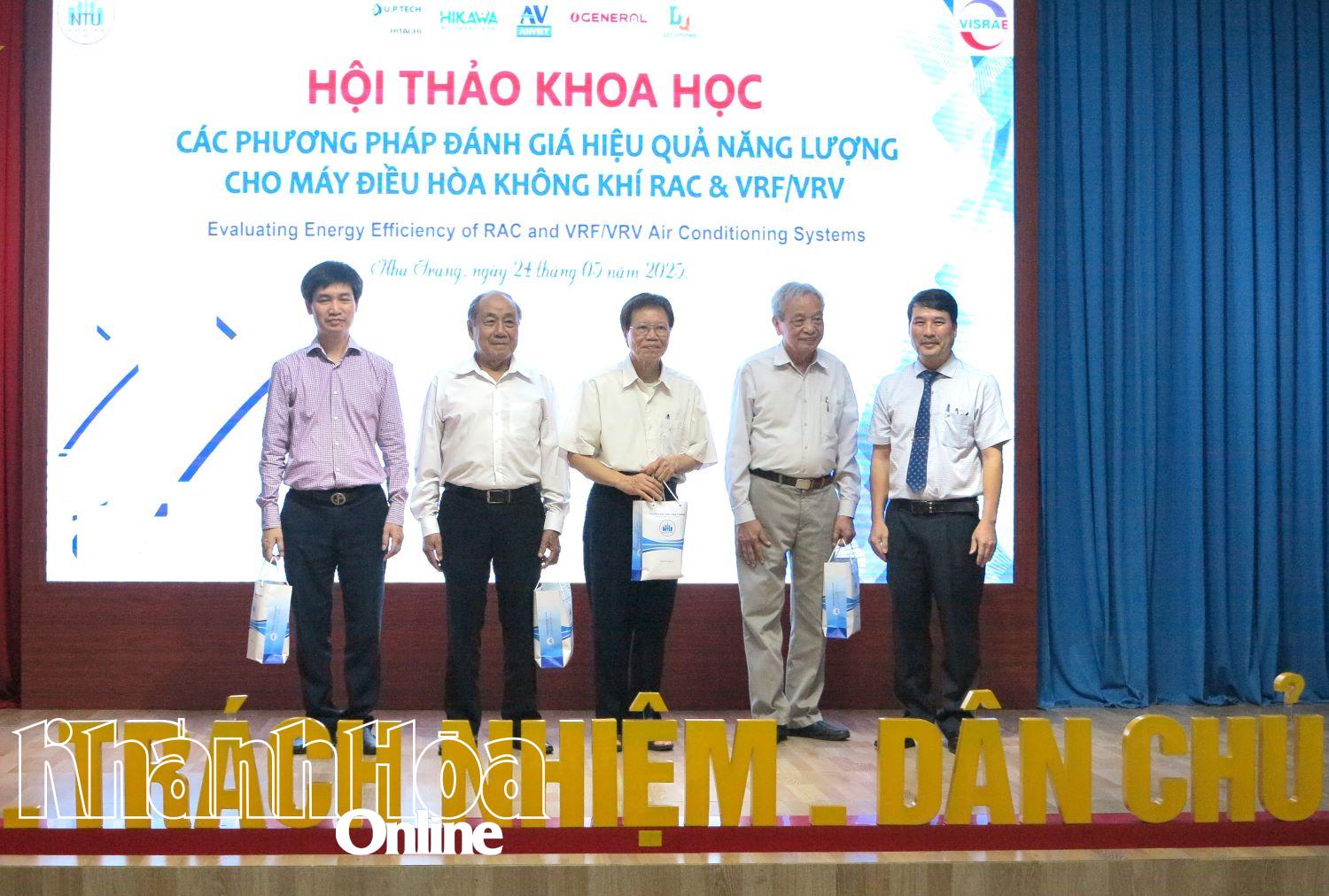 Hội thảo khoa học về đánh giá hiệu suất máy điều hòa không khí