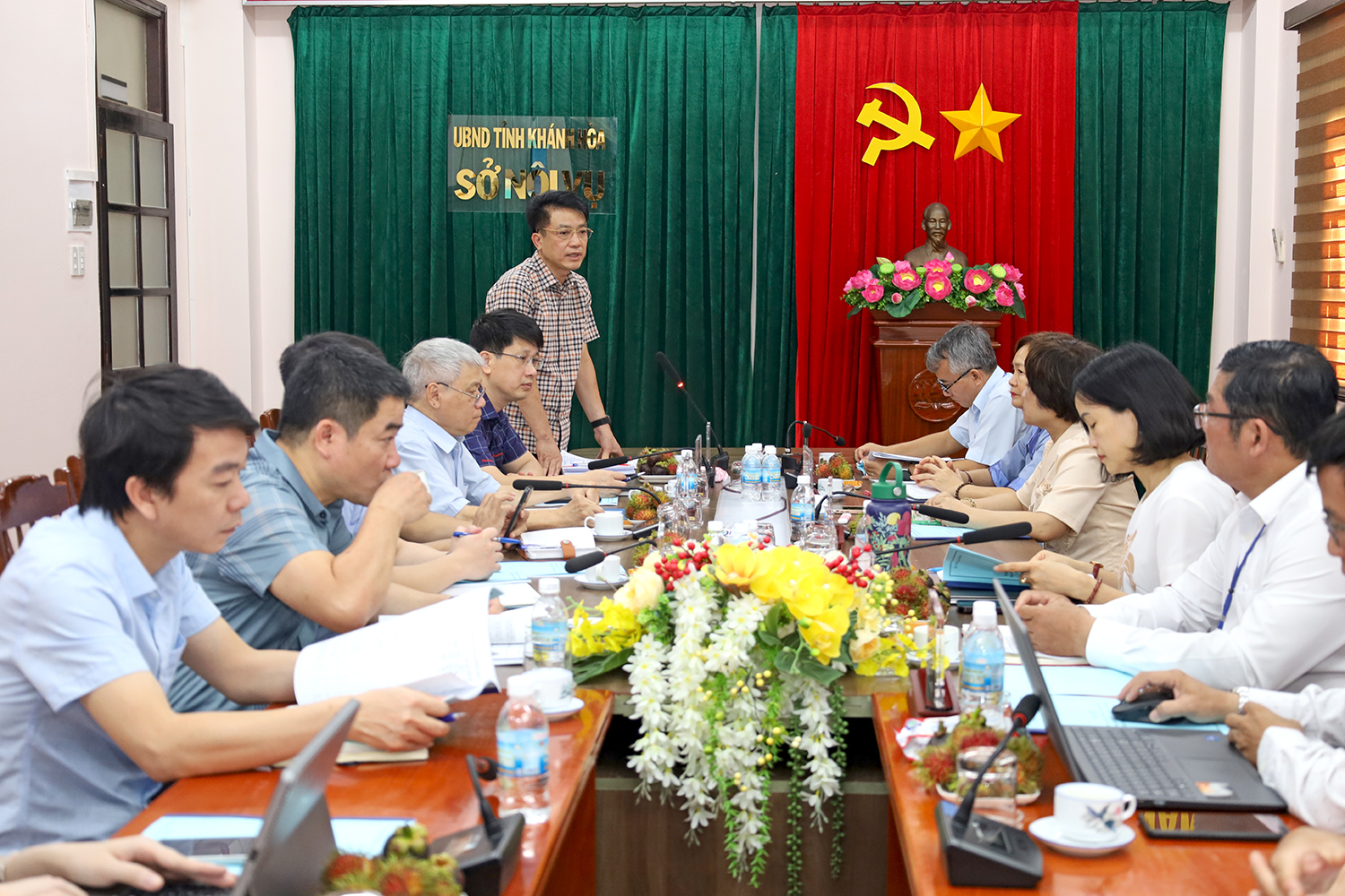 Đoàn công tác của Bộ Nội vụ khảo sát việc triển khai KPI tại Sở Nội vụ