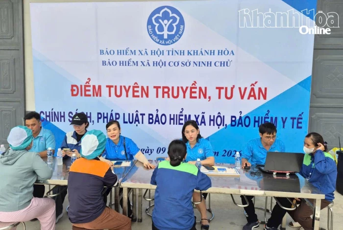 Bảo hiểm xã hội cơ sở Ninh Chử: Truyền thông chính sách an sinh đến người dân
