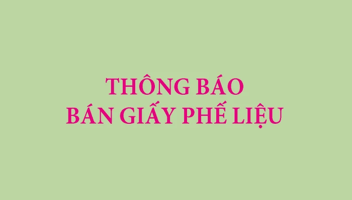 Thông báo