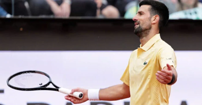 Rome Open: Djokovic trở lại đầy thất vọng