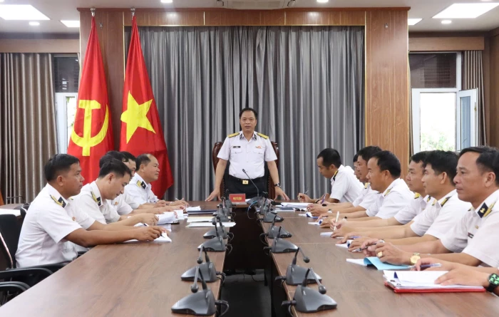 Vùng 4 Hải quân quán triệt nhiệm vụ Hội thao đại đội huấn luyện chiến sĩ mới giỏi năm 2026