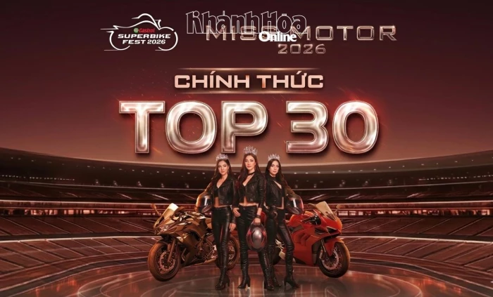 Công bố top 30 Miss Motor 2026