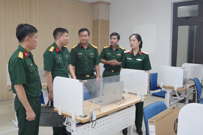 Trường Sĩ quan Thông tin vận hành thử hệ thống thi đánh giá năng lực tuyển sinh quân sự