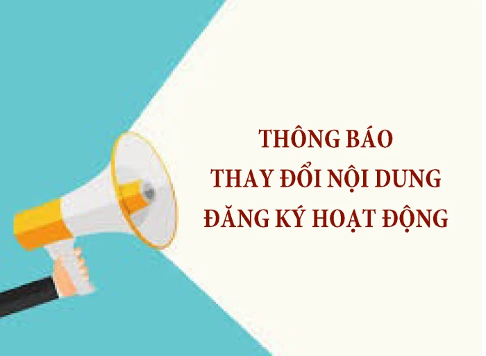 Quỹ Tín dụng nhân dân Cam Lâm thông báo thay đổi nội dung đăng ký hoạt động