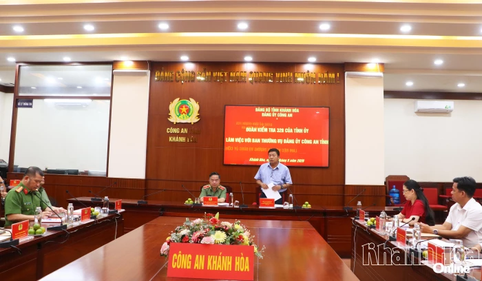 Đảng ủy Công an tỉnh Khánh Hòa triển khai nghiêm túc, hiệu quả Nghị quyết Đại hội Đảng các cấp