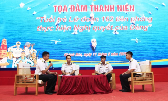 Lữ đoàn 162 bế mạc hội thi cán bộ đoàn giỏi và tuyên truyền viên trẻ