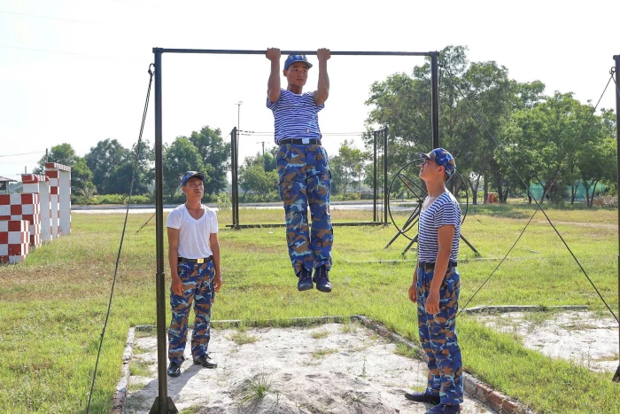 Lữ đoàn 101 tổ chức Hội thao đại đội huấn luyện chiến sĩ mới giỏi