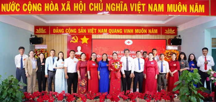 Đại hội đại biểu Hội Chữ thập đỏ xã Vạn Thắng lần thứ I