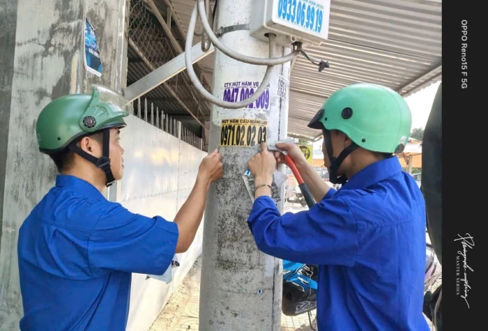 Đoàn phường Cam Ranh ra quân hưởng ứng “Ngày Chủ nhật xanh”