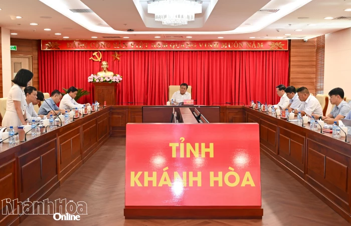 Hội nghị Ban Chỉ đạo Vị trí việc làm tỉnh Khánh Hòa