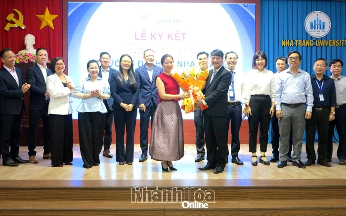 Trường Đại học Nha Trang ký kết hợp tác với Công ty Cổ phần Vinpearl