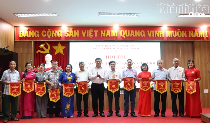 Đảng ủy phường Bắc Nha Trang tổ chức Hội thi Báo cáo viên, tuyên truyền viên giỏi năm 2026