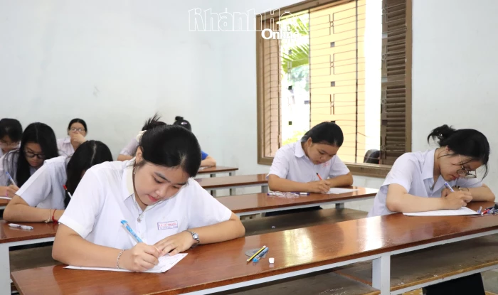 Một số trường tổ chức thi thử tốt nghiệp THPT