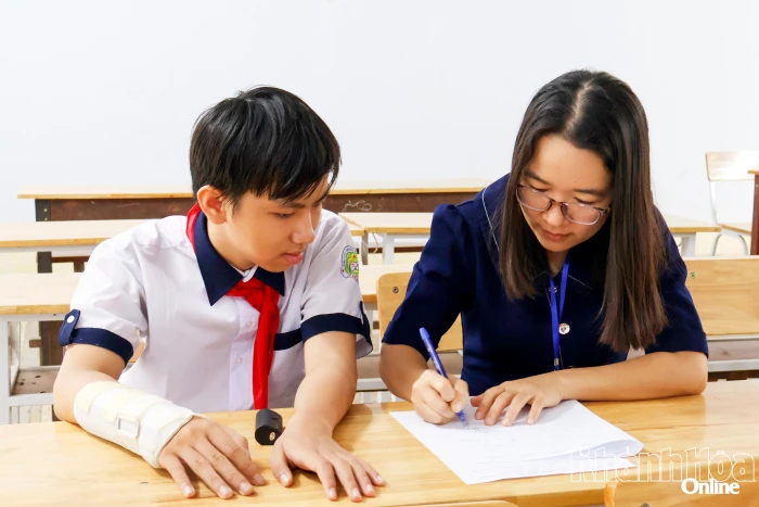 Ấm áp những phòng thi đặc biệt