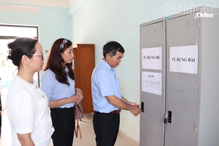 Kiểm tra công tác chuẩn bị cho Kỳ thi tuyển sinh lớp 10 THPT năm học 2026-2027