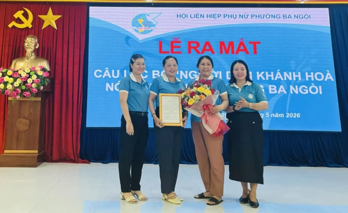 Phường Ba Ngòi ra mắt Câu lạc bộ "Người dân Khánh Hòa nói tiếng Anh"
