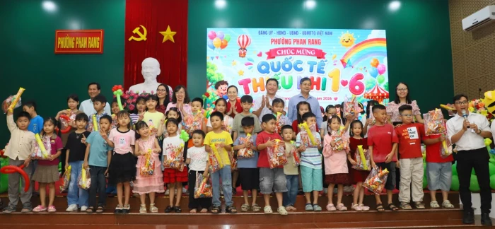 Phường Phan Rang tổ chức chương trình "Vui Tết thiếu nhi 1-6"