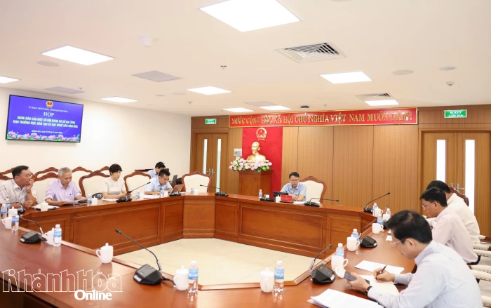 Đẩy nhanh tiến độ giải phóng mặt bằng Dự án Cơ sở hạ tầng Khu trường học, đào tạo và dạy nghề Bắc Hòn Ông