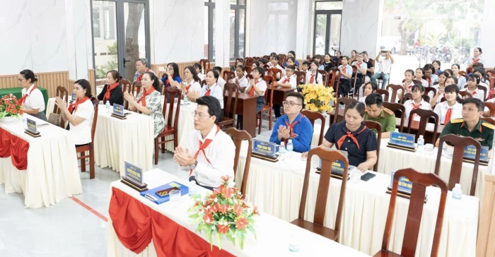 Xã Nam Cam Ranh kỷ niệm 85 năm Ngày thành lập Đội Thiếu niên Tiền phong Hồ Chí Minh