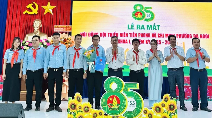 Phường Ba Ngòi tổ chức lễ kỷ niệm 85 năm Ngày thành lập Đội