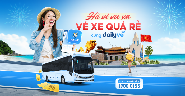 Dailyve - Du lịch hè từ một cú chạm đặt vé