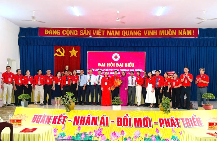 Đại hội đại biểu Hội Chữ thập đỏ phường Hòa Thắng lần thứ I