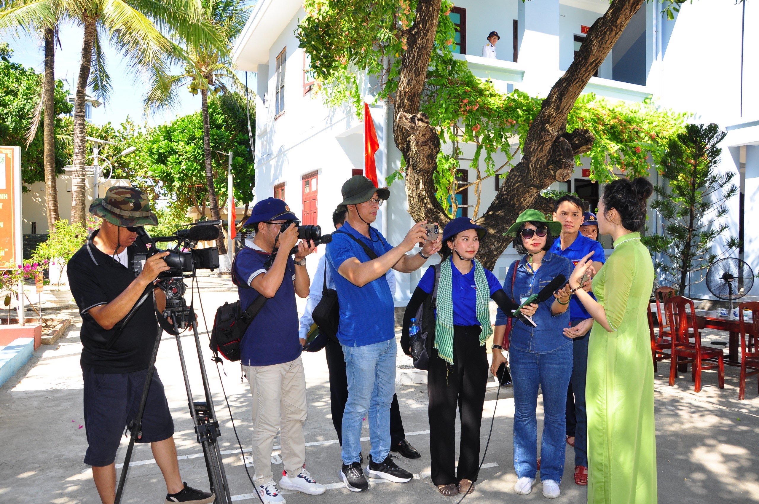 Chuyện tác nghiệp ở Trường Sa