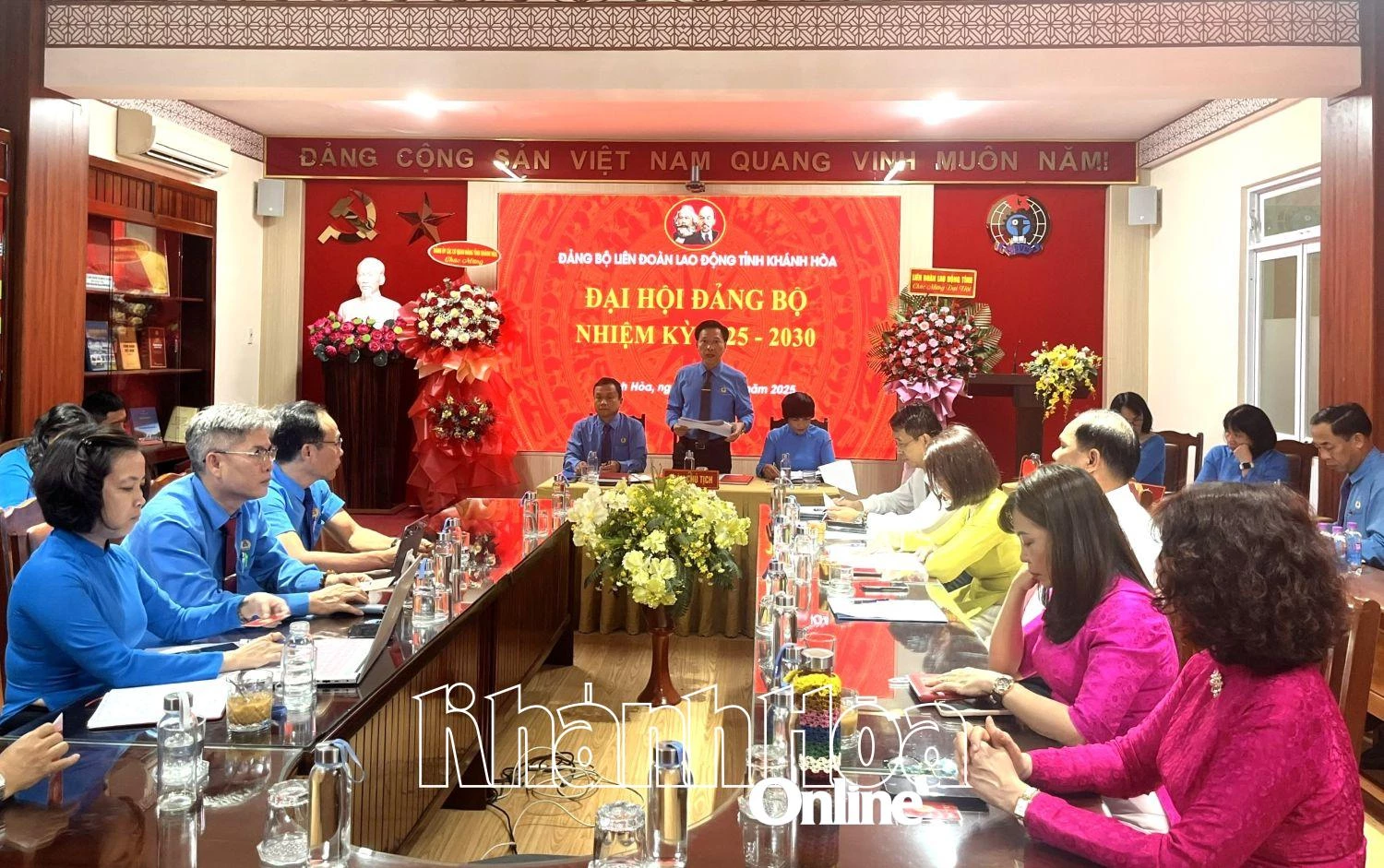 Đại hội Đảng bộ Liên đoàn Lao động tỉnh Khánh Hòa nhiệm kỳ 2025 - 2030