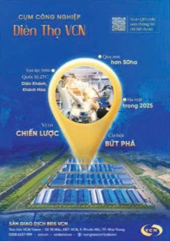 Cụm công nghiệp Diên Thọ VCN - Tâm điểm mới trong bản đồ công nghiệp miền Trung